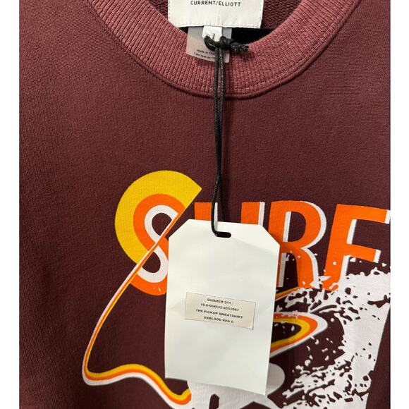 NWT! Current/Elliott The Pickup Surf Sweatshirt - Size 1 (Small) - Picture 10 of 10